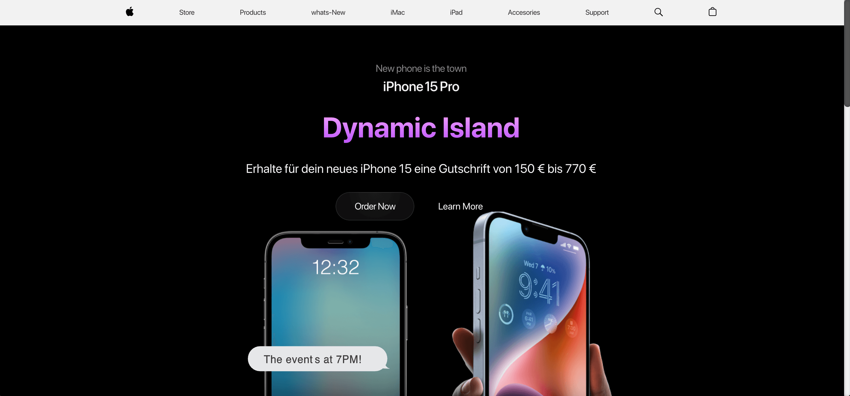 3D App Landing